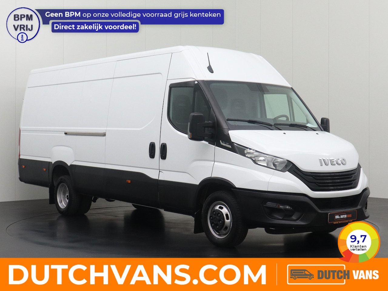 Iveco Daily - 35C16 Hi-Matic Automaat L3H2 Maxi | 3500Kg Trekgewicht | 3-Persoons | Airco - AutoWereld.nl