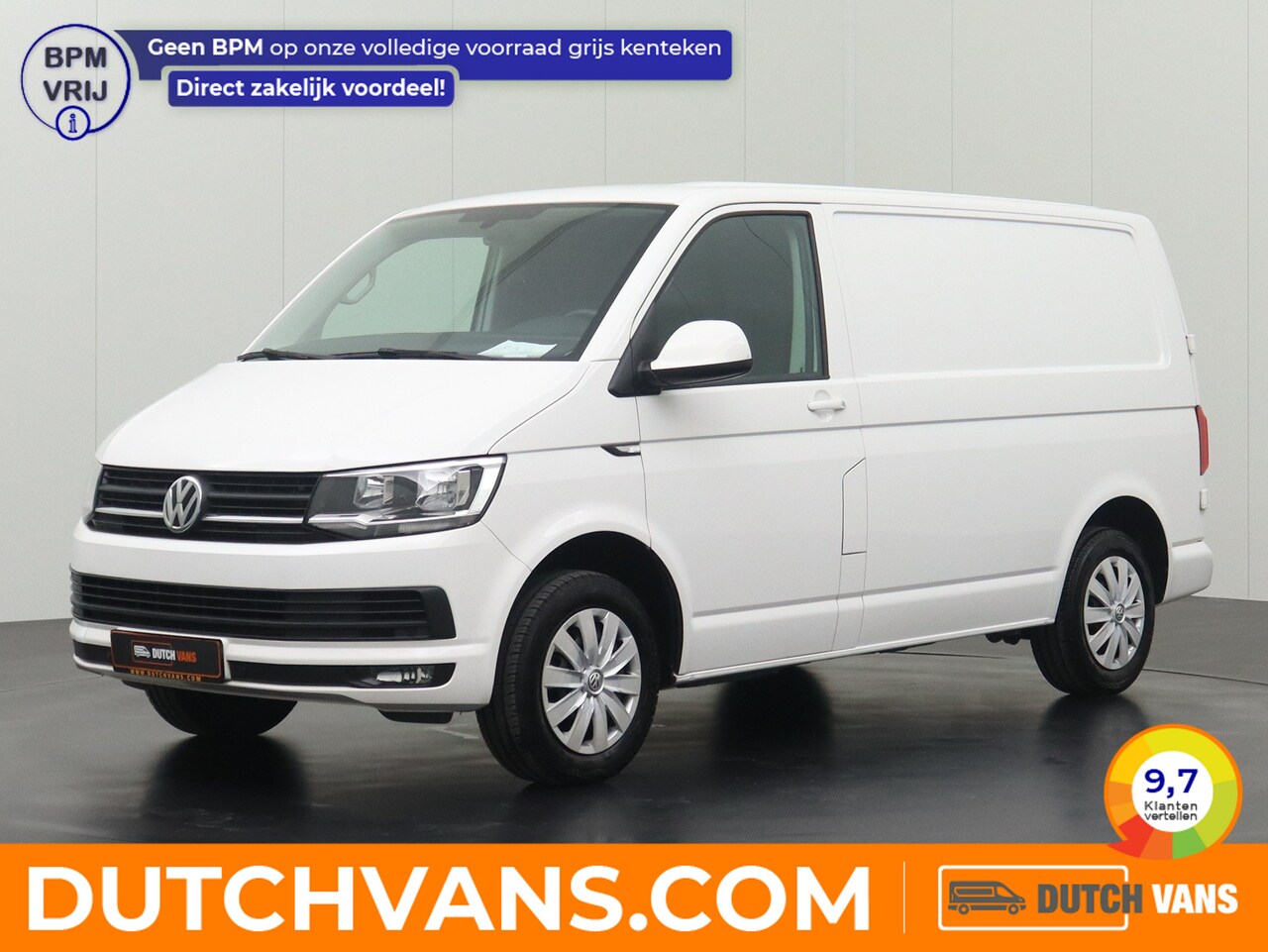 Volkswagen Transporter - 2.0TDI 150PK DSG Automaat | Achterdeuren | Navigatie | Airco | Betimmering | Cruise - AutoWereld.nl