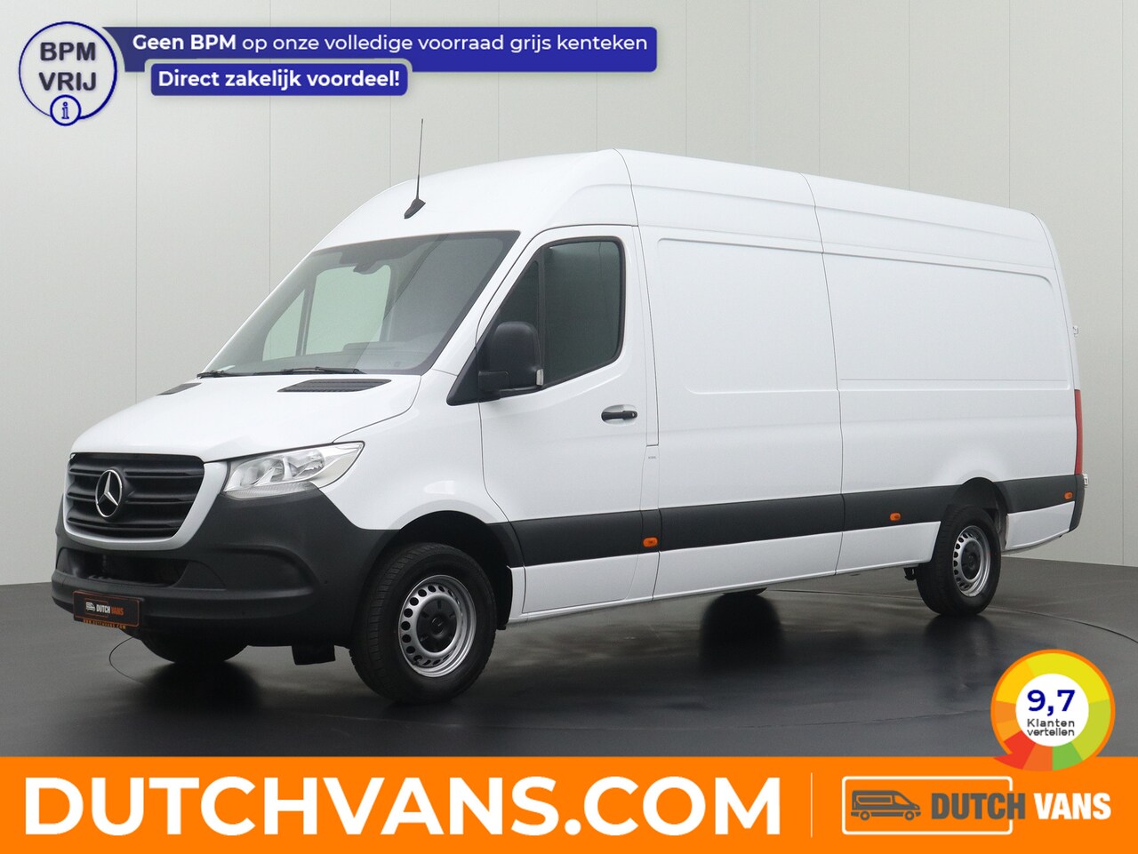 Mercedes-Benz Sprinter - 317CDI L3H2 Maxi | Touchscreen | Camera | Multimedia | Fabrieksgarantie | Betimmering - AutoWereld.nl