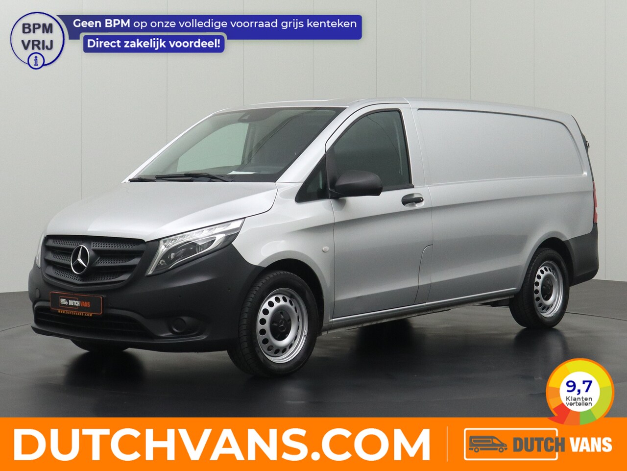 Mercedes-Benz Vito - 114CDI 7G-Tronic Automaat Lang | Led | Achterdeuren | Werkplaats | Navigatie | Camera | Ai - AutoWereld.nl