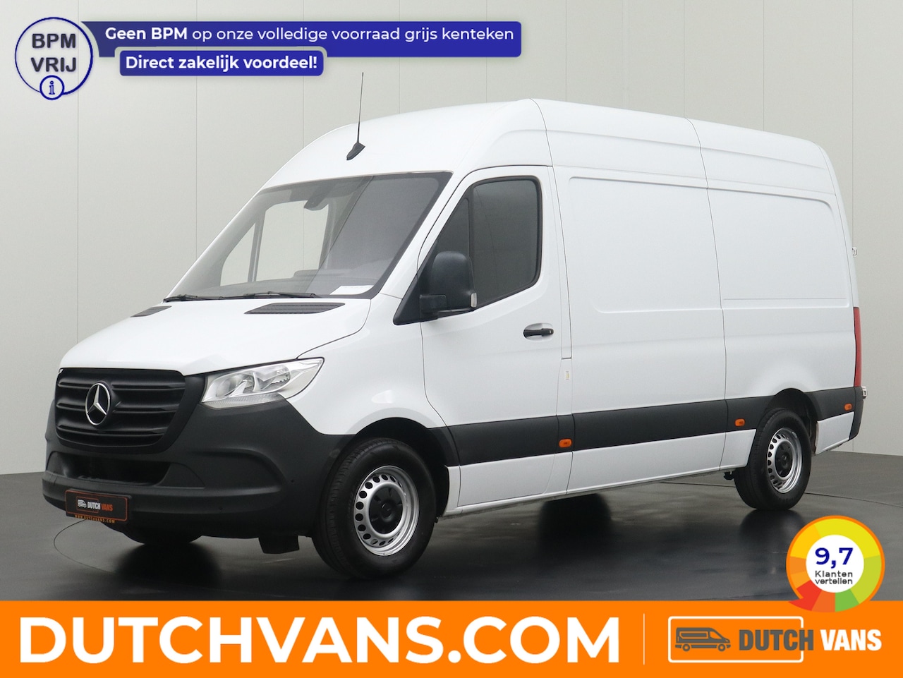 Mercedes-Benz Sprinter - 315CDI L2H2 | Touchscreen Navigatie-Camera | 3-Persoons | Betimmering | Airco | Cruise - AutoWereld.nl