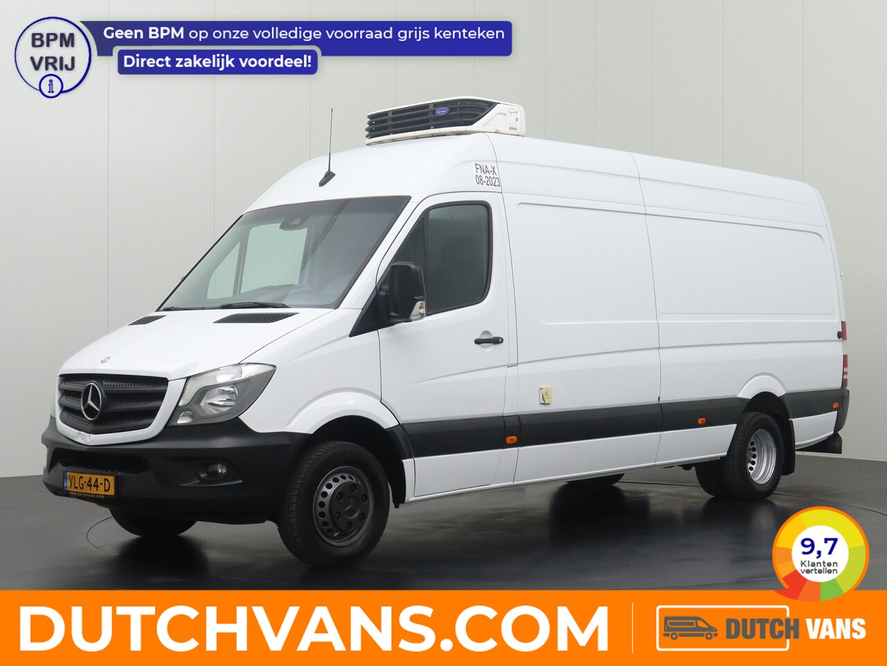 Mercedes-Benz Sprinter - 514CDI Automaat L3H2 Koel/Vriesauto met Laadklep 12/230V | Euro6 | Airco | Camera - AutoWereld.nl