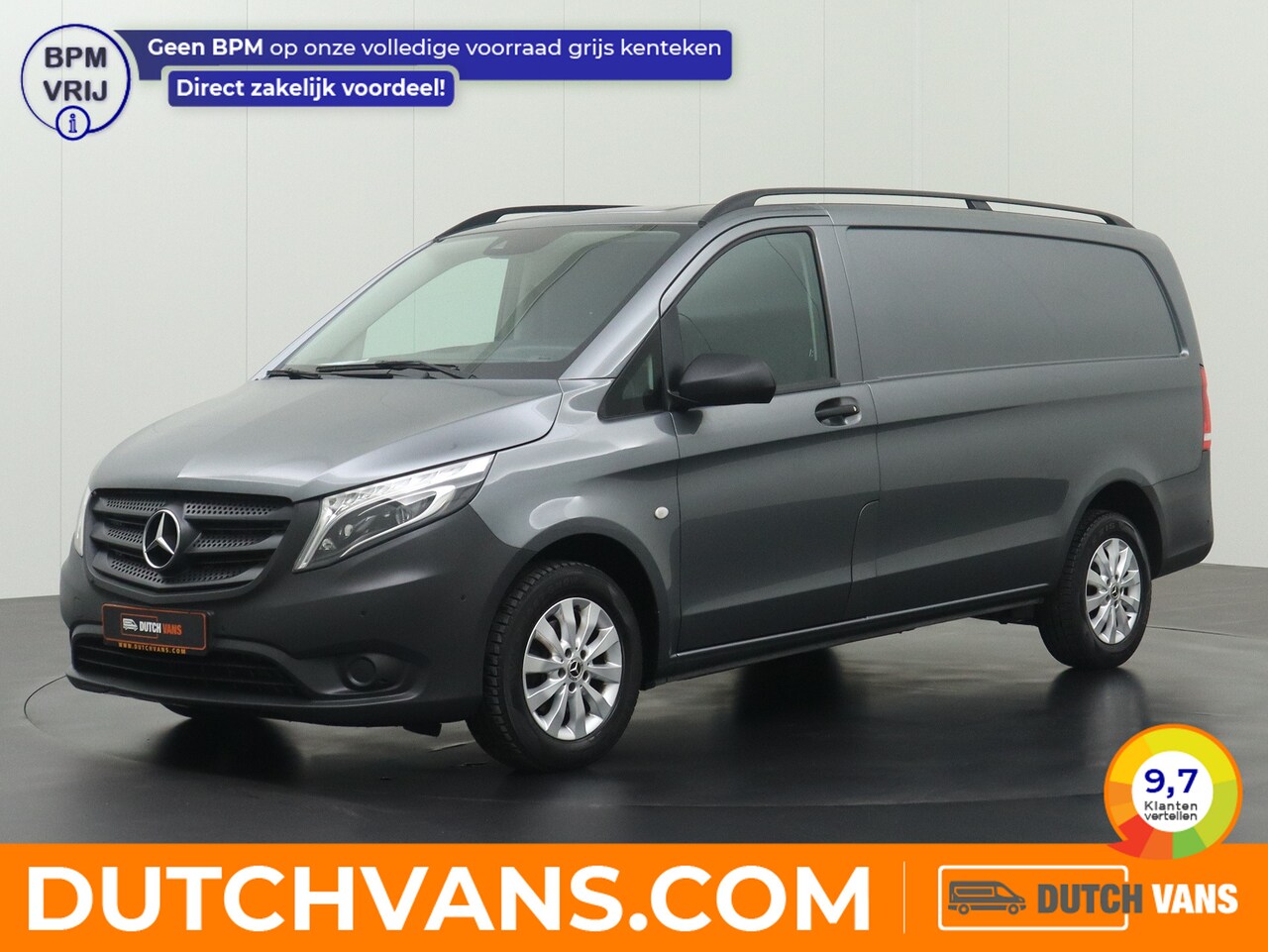 Mercedes-Benz Vito - Lang Ambition | Led | Multimedia | Betimmering | Airco | Cruise - AutoWereld.nl