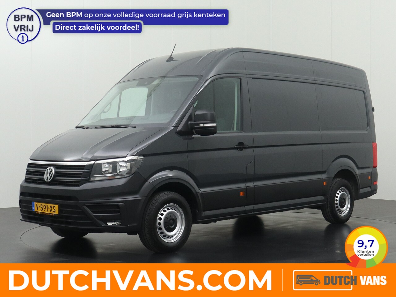 Volkswagen Crafter - 2.0TDI 140PK L3H3 Highline | Navigatie | Airco | Cruise | Betimmering - AutoWereld.nl