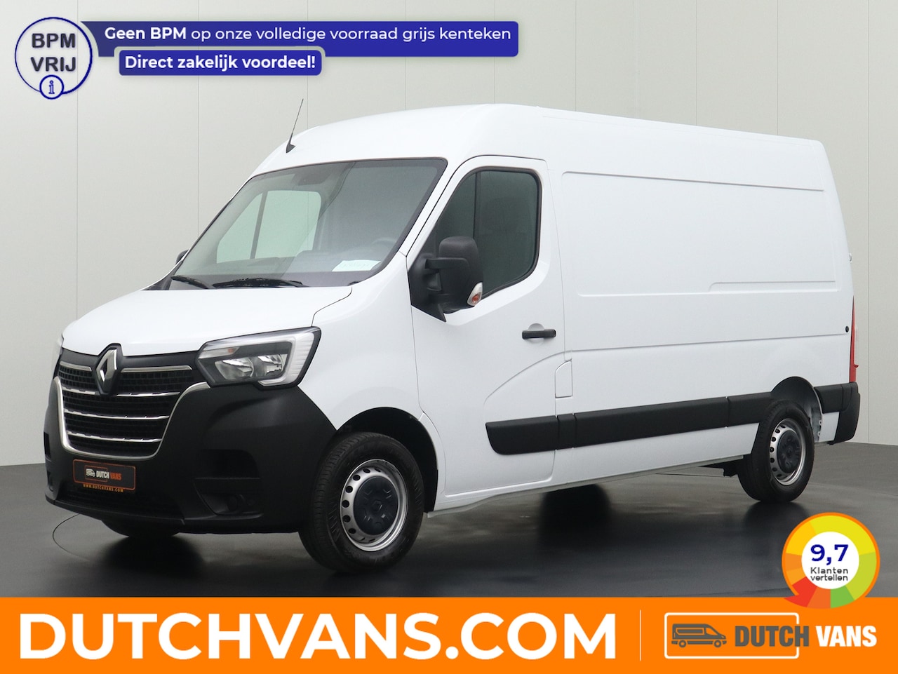 Renault Master - 2.3DCI 180PK L2H2 | Trekhaak | Navigatie | Camera | Betimmering | 3-Persoons - AutoWereld.nl