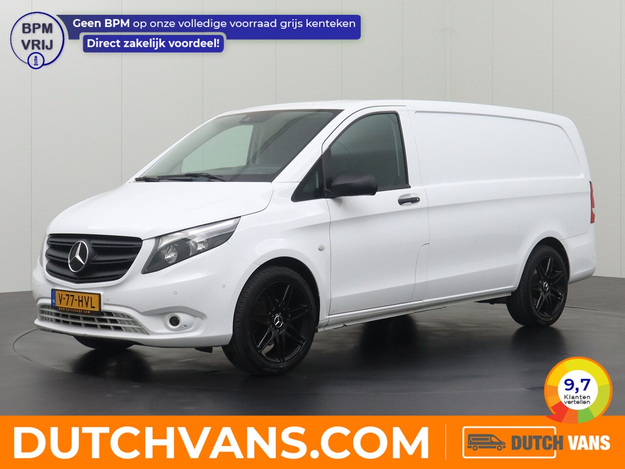 Mercedes-Benz Vito - 116CDi 7G-Tronic Automaat Lang | LMV € 1650,-- meerprijs | Navigatie | Camera | Airco | Cr - AutoWereld.nl