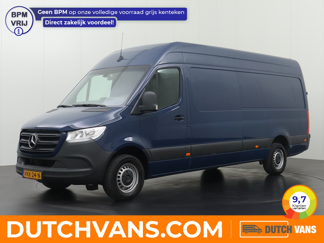 Mercedes-Benz Sprinter - 317CDI 9G-Tronic Automaat L3H2 Maxi | Touchscreen Multimedia | Camera | Airco | Cruise - AutoWereld.nl