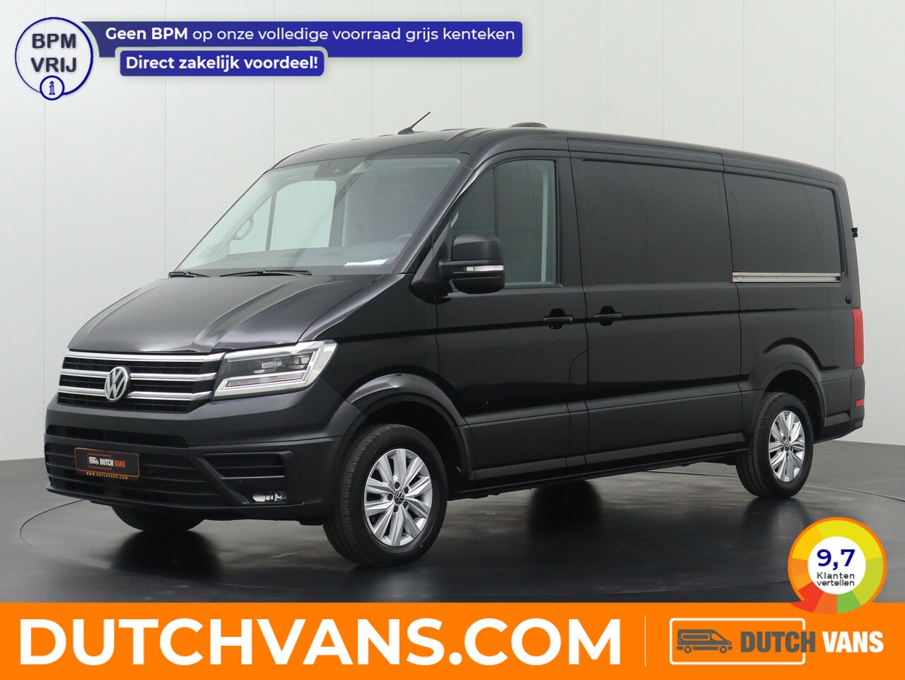 Volkswagen Crafter - 2.0TDI 177PK Automaat L3H2 | 2xSchuifdeur | Led | Navigatie | Camera | Airco | Cruise | 30 - AutoWereld.nl