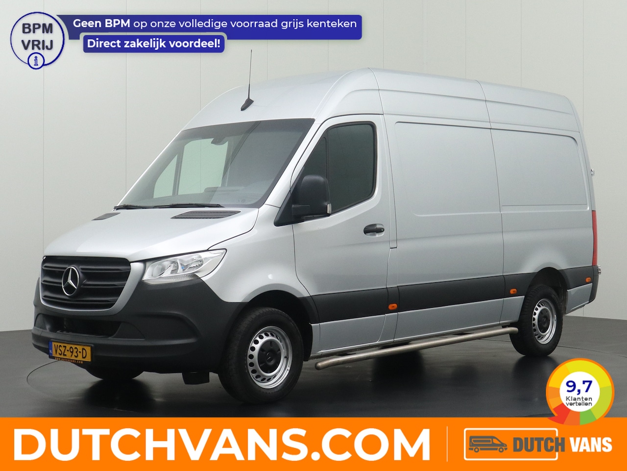 Mercedes-Benz Sprinter - 315CDI 9G-Tronic Automaat L2H2 | 3500Kg Trekgewicht | 2023 | Fabrieksgarantie | Touchscree - AutoWereld.nl