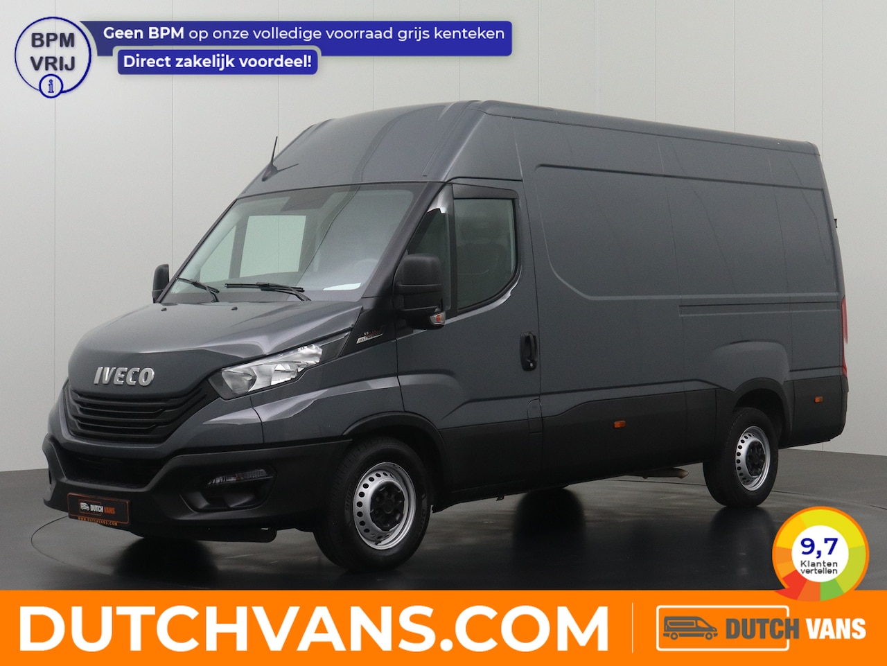 Iveco Daily - 35S14 Hi-Matic Automaat L2H2 | 3500Kg TG | Airco | Cruise | Betimmering | - AutoWereld.nl