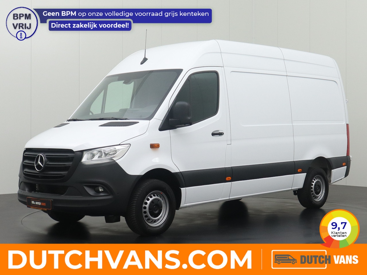 Mercedes-Benz Sprinter - 317CDI 9G-Tronic Automaat L2H2 | 2024 | 16000 Kmst ! | Touchscreen Multimedia | 360 Camera - AutoWereld.nl