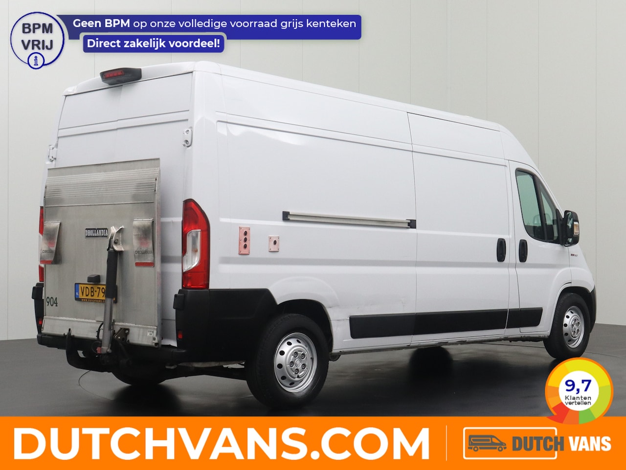 Fiat Ducato - 2.3MultiJet 150PK L3H2 Koelwagen | Laadklep | Navigatie | Camera | Airco | 3-Persoons - AutoWereld.nl