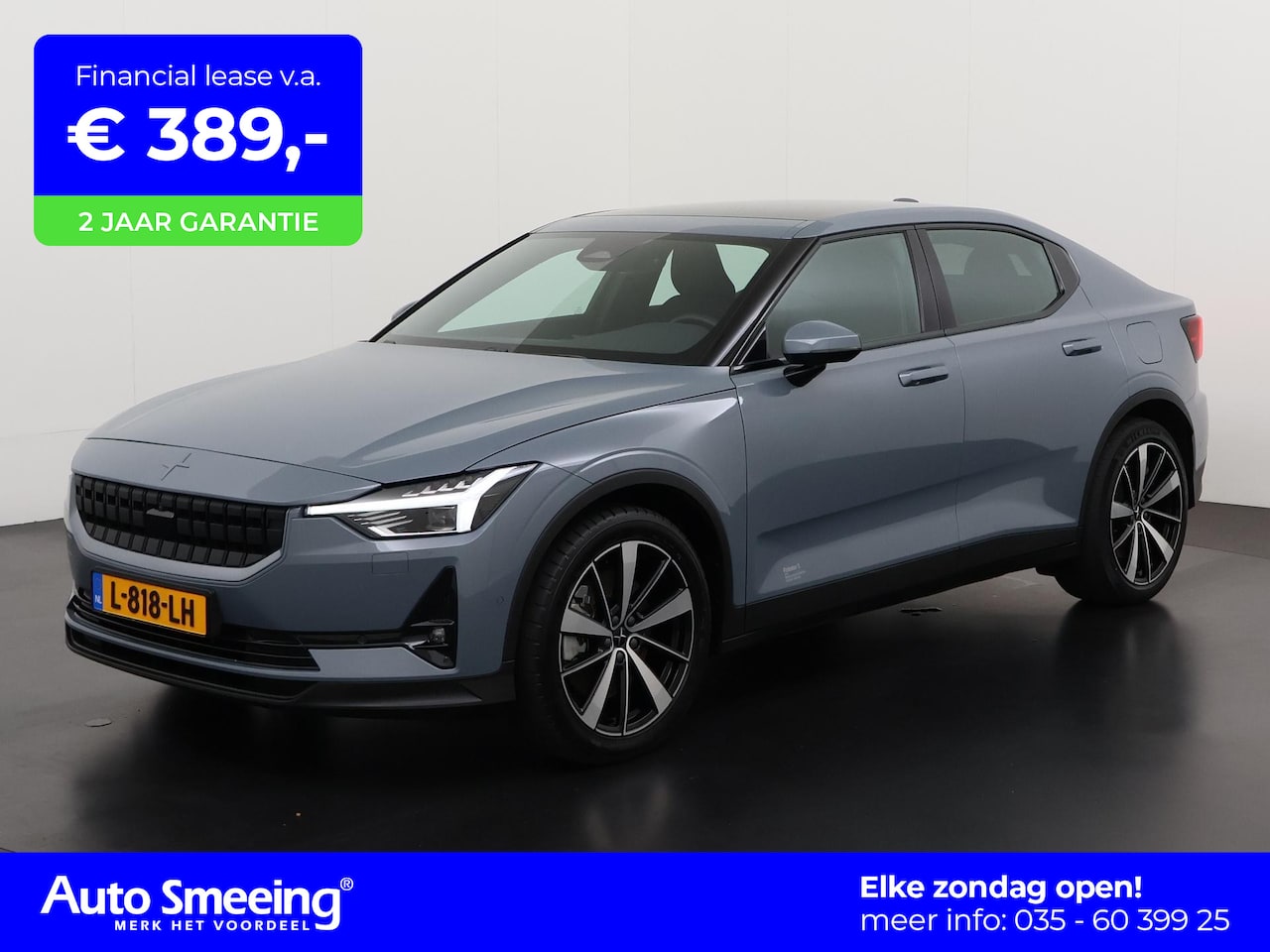 Polestar 2 - Long Range Dual Motor Launch Edition | Panoramadak | Harman/Kardon | 360 Camera | Zondag O - AutoWereld.nl