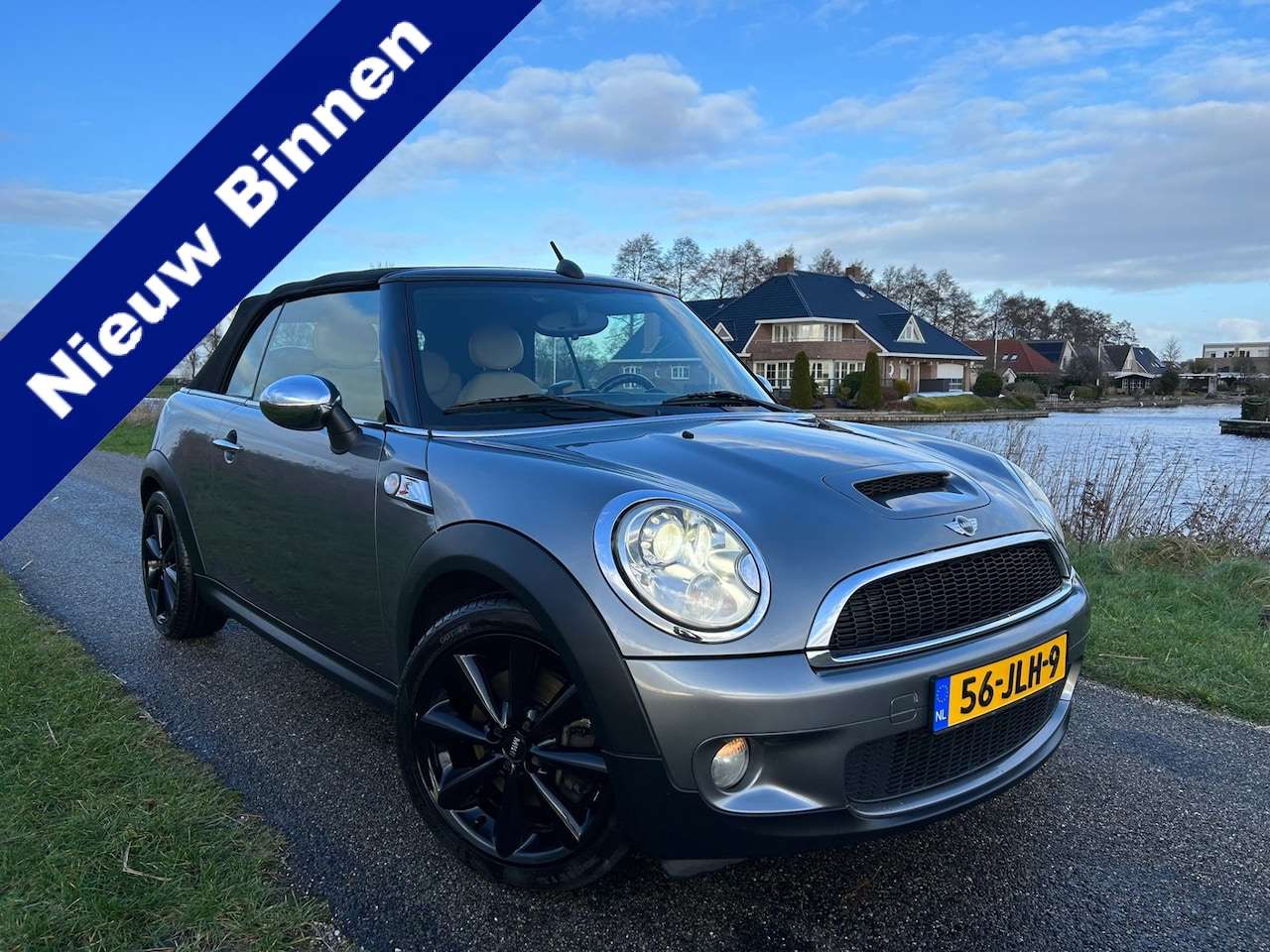 MINI Cabrio - Mini 1.6 Cooper S Chili Leer / Xenon / Stoelverarming Topstaat! - AutoWereld.nl