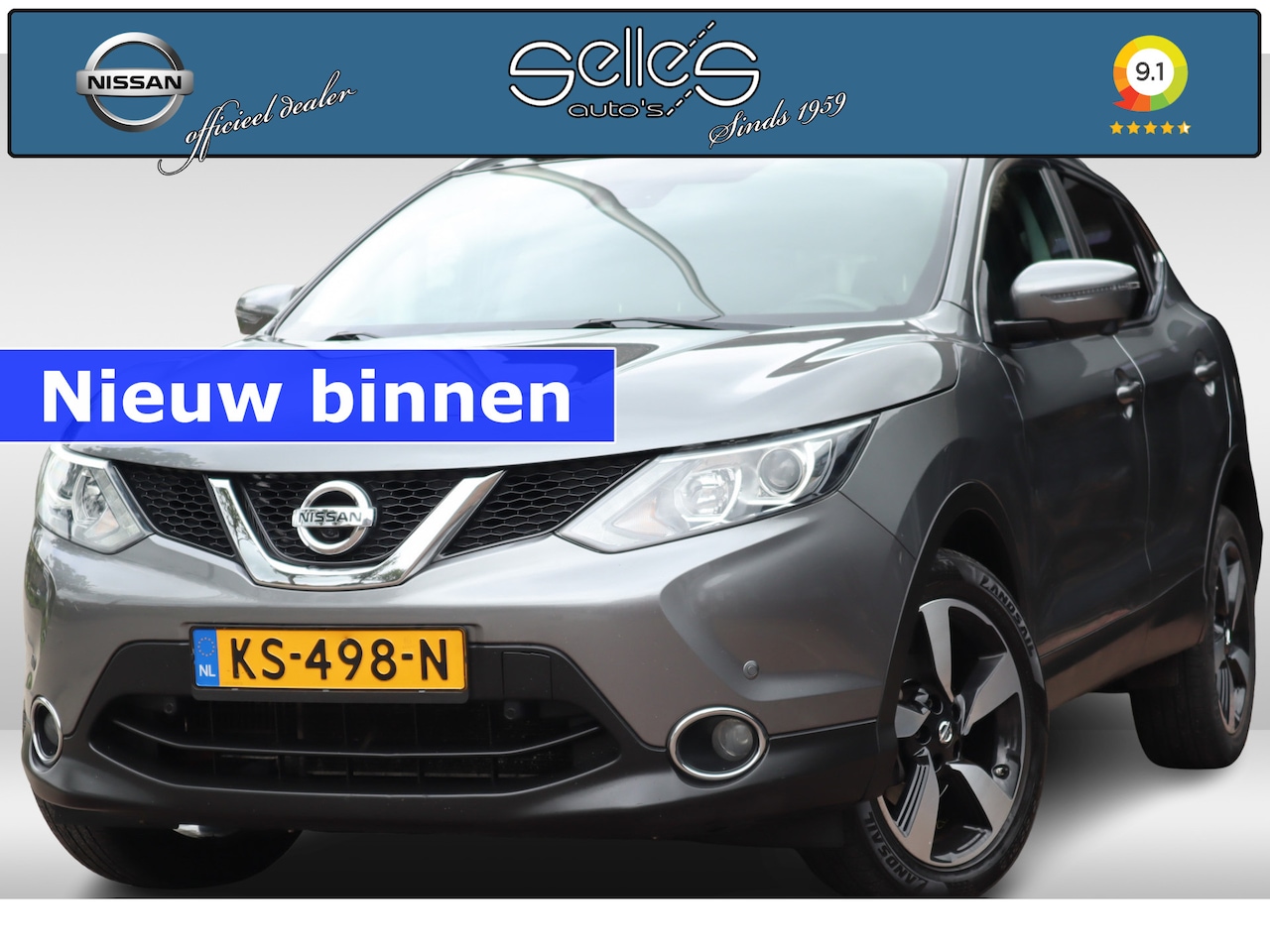 Nissan Qashqai - 1.2 Connect Edition | Trekhaak | Keyless | Panoramadak | 360 Camera |  Navigatie - AutoWereld.nl