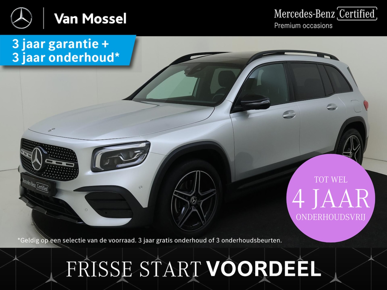 Mercedes-Benz GLB - 200 Premium Plus / Stoelverwarming / 360Graden-Camera / Memory-Stoelen / Panaroma-schuifda - AutoWereld.nl