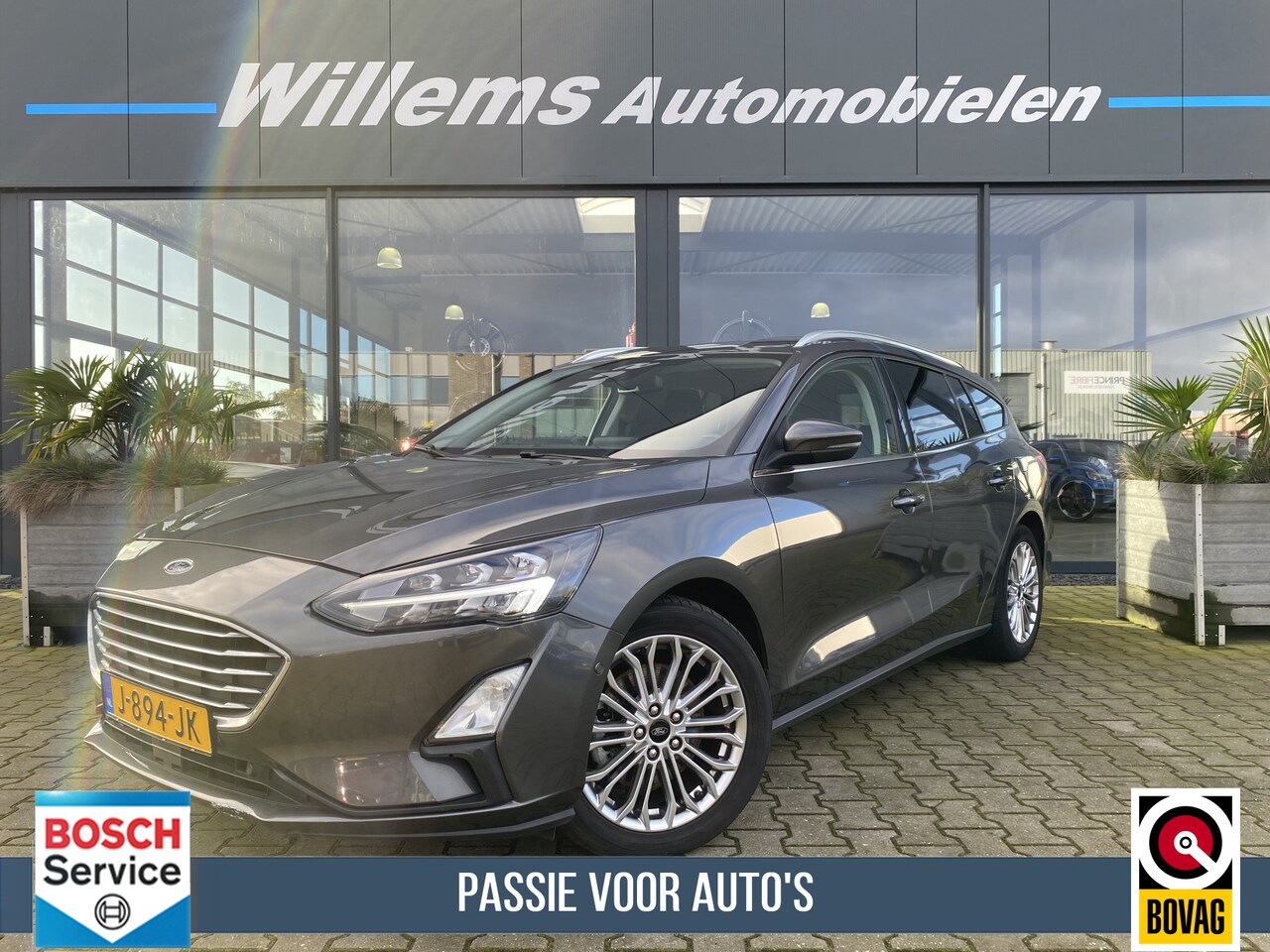 Ford Focus Wagon - 1.0 EcoBoost Titanium Business Pdc, Stoelverarming & Stuurverwarming, App Connect - AutoWereld.nl