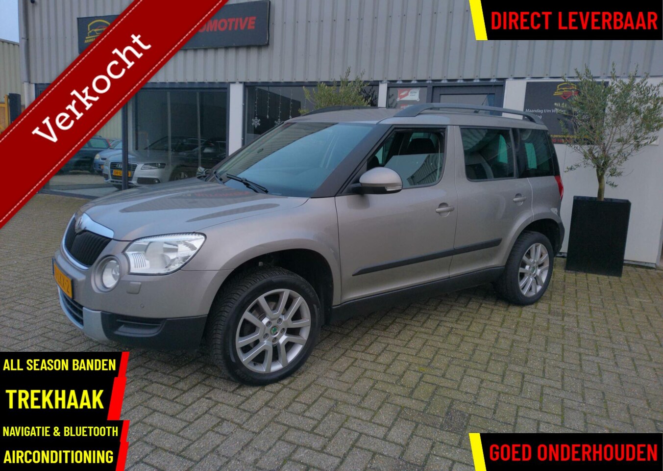 Skoda Yeti - 1.2 TSI Ambition DSG Nieuwe APK/ PDC/NAVI/Bluetoo - AutoWereld.nl