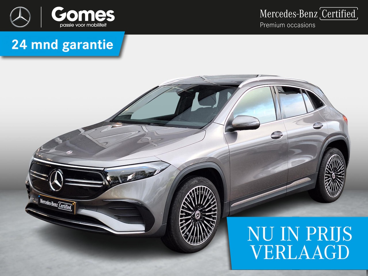 Mercedes-Benz EQA - 250+ Sport Edition | AMG Line | Premium Pakket | Panoramadak | Trekhaak | Elektrisch Verst - AutoWereld.nl