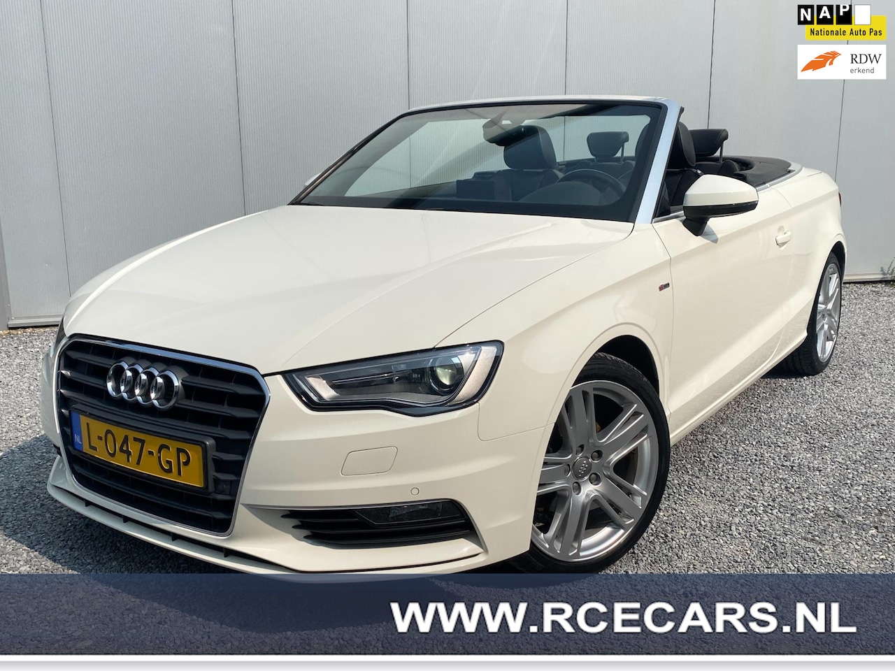 Audi A3 Cabriolet - 1.4 TFSI S-Line | S -Stuur-Stoelen|Bang &Olufsen|DSG Automaat|Xenon|Navigatie|Cruise|Alarm - AutoWereld.nl