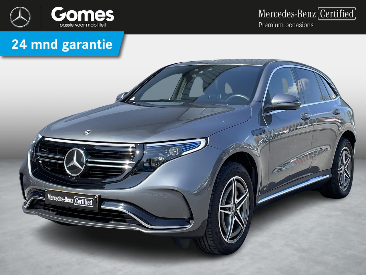 Mercedes-Benz EQC - 400 4MATIC | RijAssistentiepakket | Schuifdak - AutoWereld.nl