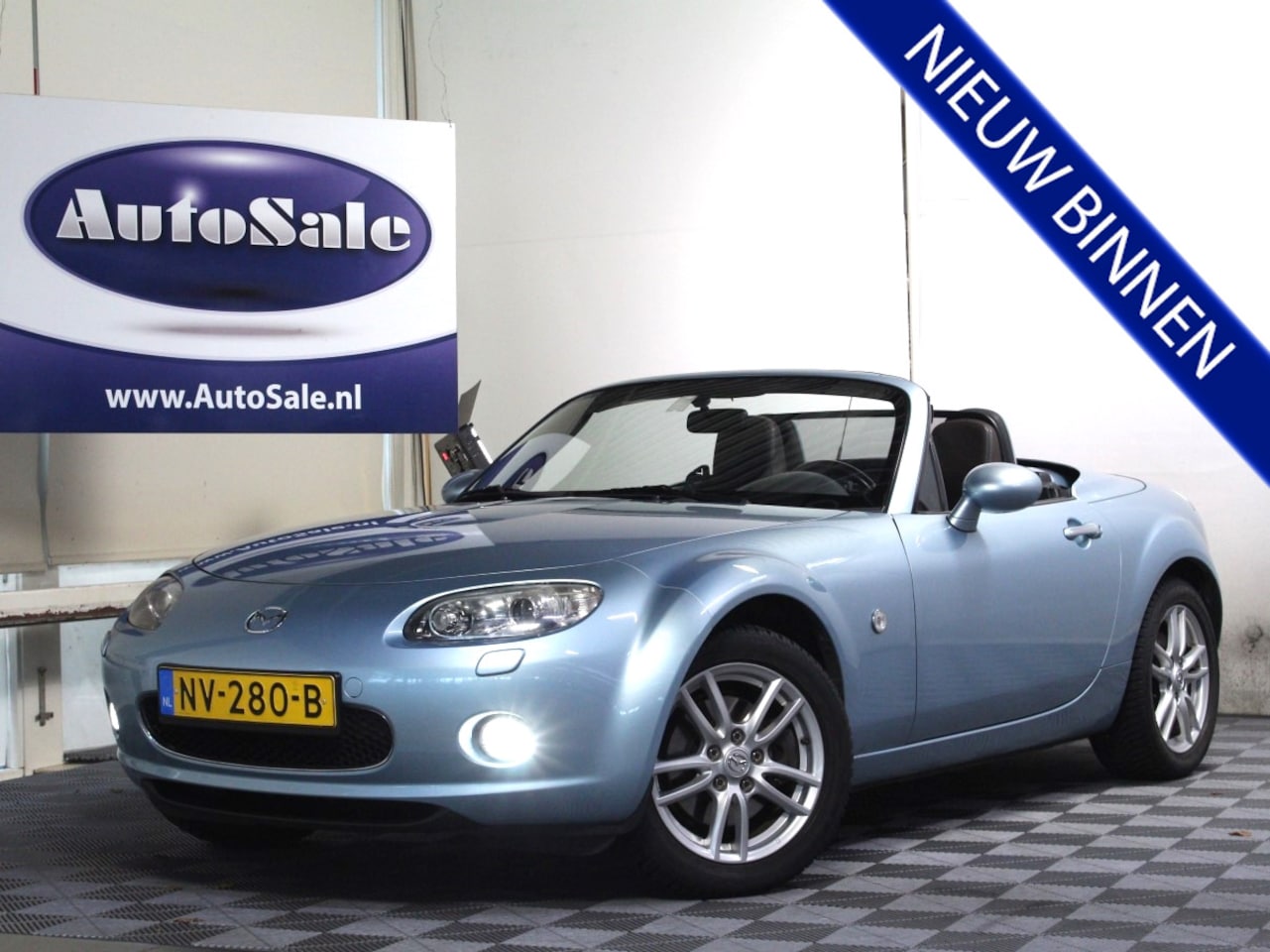 Mazda MX-5 - 1.8 Exclusive ELEKTR. HARDTOP LEDER XENON STOELVW ECC '08 - AutoWereld.nl