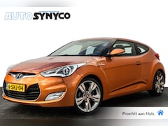 Hyundai Veloster - 1.6 GDI i-Vision | 18inch | Panoramadak | Cruise control | Achteruitrijcamera | Half leder