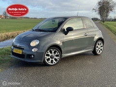 Fiat 500 - 0.9 TwinAir Turbo 500S Leder Nardo grijs Nette staat Nieuwe APK