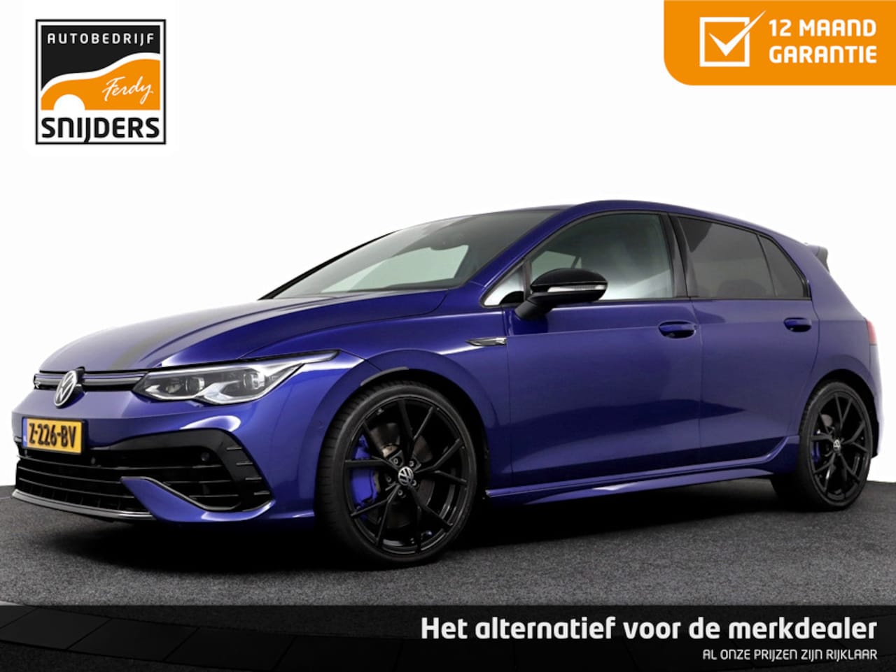 Volkswagen Golf - 2.0 TSI R 4Motion Performance Nürnburgring Edition Lapiz Blue | Camera | Harman/Kardon | A - AutoWereld.nl