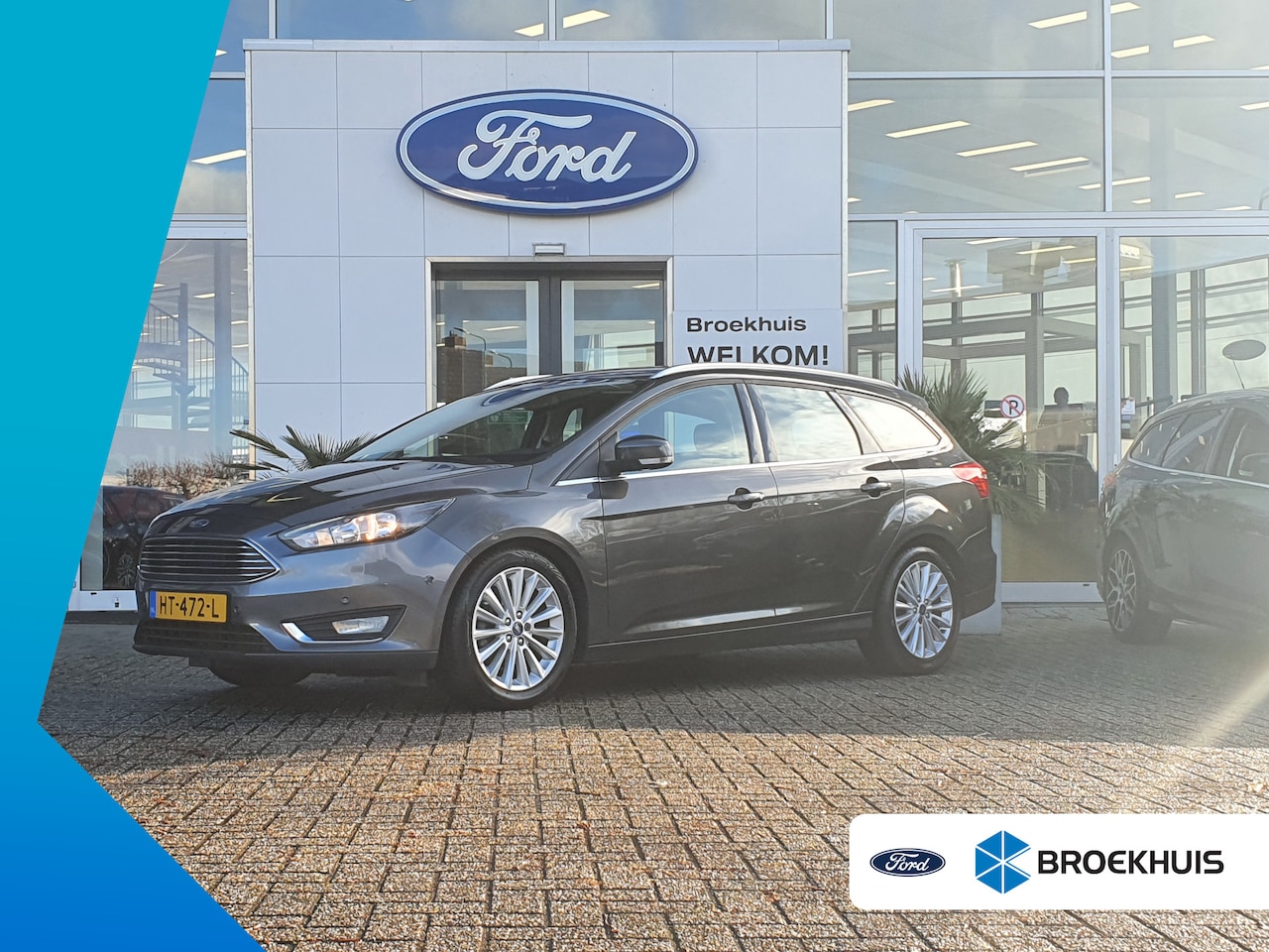 Ford Focus Wagon - 1.0 Titanium | Cruise Control | Navigatie | Trekhaak - AutoWereld.nl