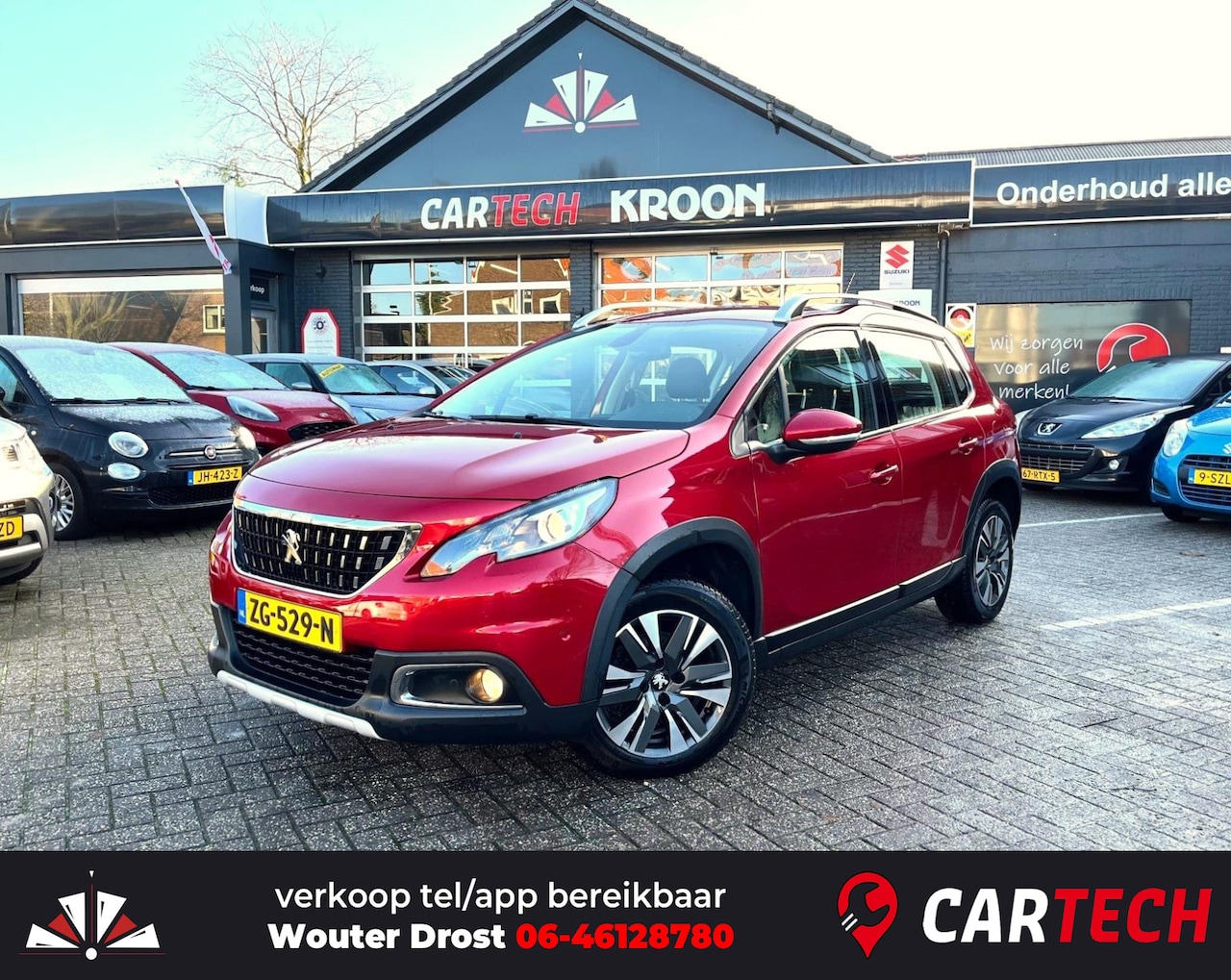 Peugeot 2008 - 1.2 PureTech Allure Automaat, trekhaak - AutoWereld.nl