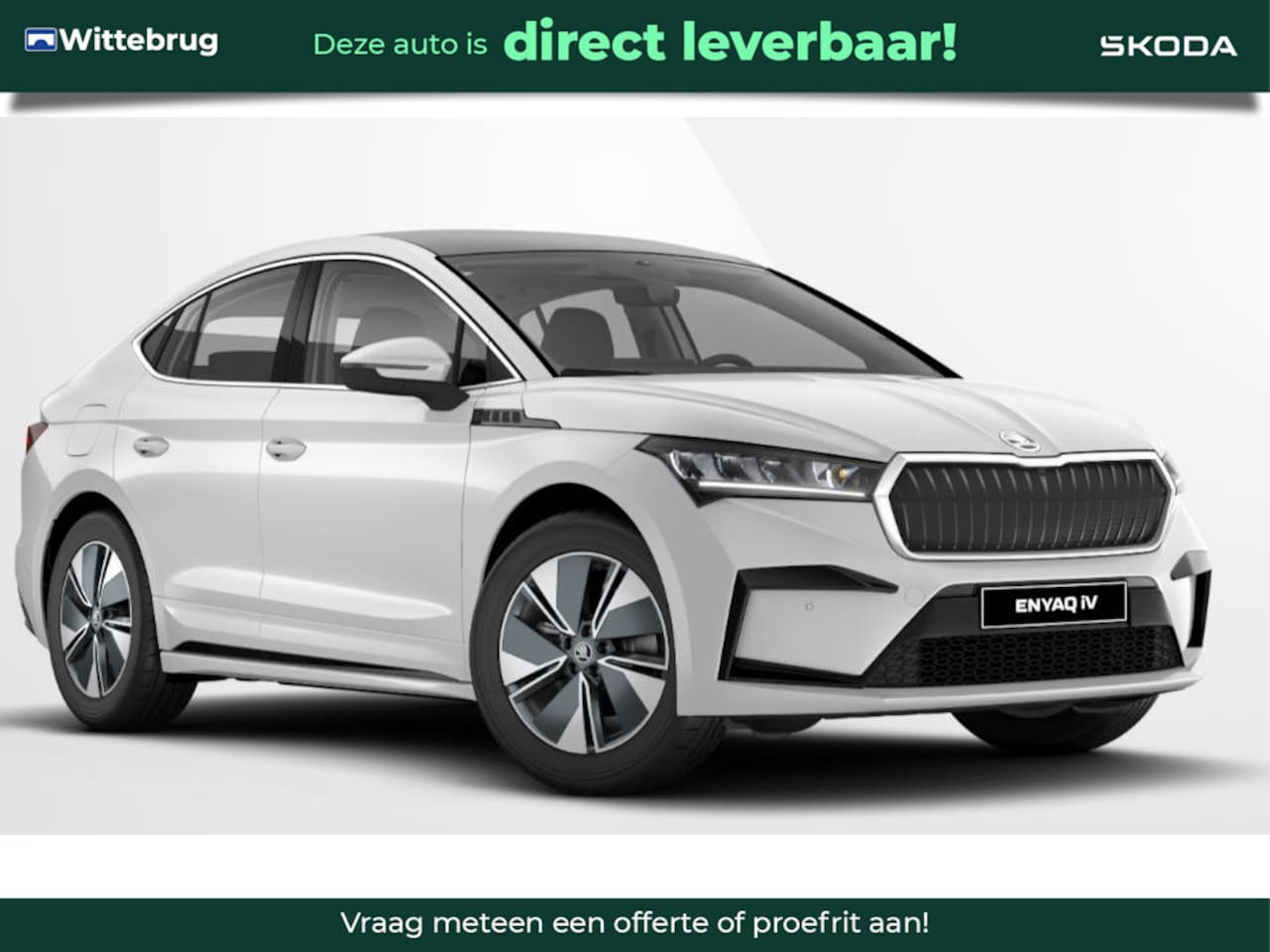 Skoda Enyaq Coupé iV - 60 58 kWh Achteruitrijcamera/AppleCarplay/ - AutoWereld.nl