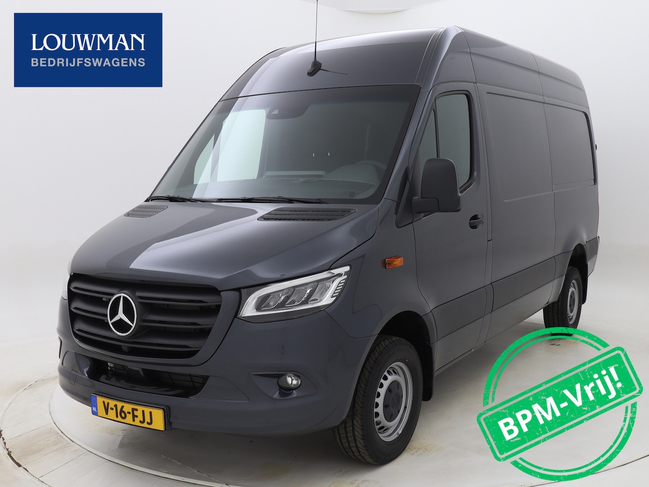 Mercedes-Benz Sprinter - 419 1.9 CDI 366 L2H2 9G-Automaat Nieuw BPM Vrij LED Navigatie Achteruitrijcamera - AutoWereld.nl