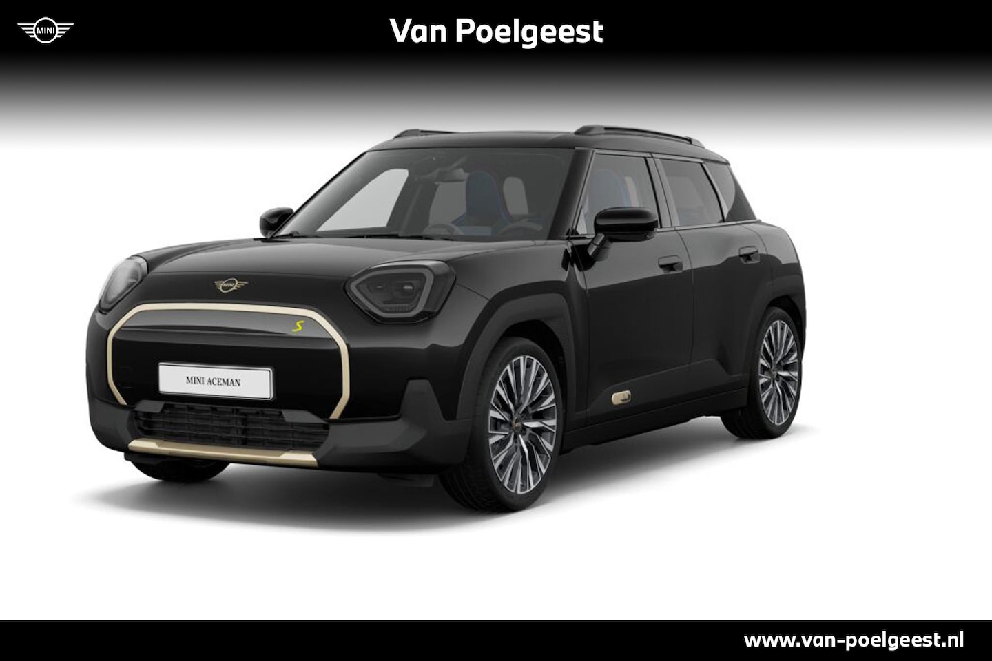 MINI Aceman - SE Favoured M 54.2 kWh | Pakket M | Dak en spiegelkappen in carrosseriekleur - AutoWereld.nl