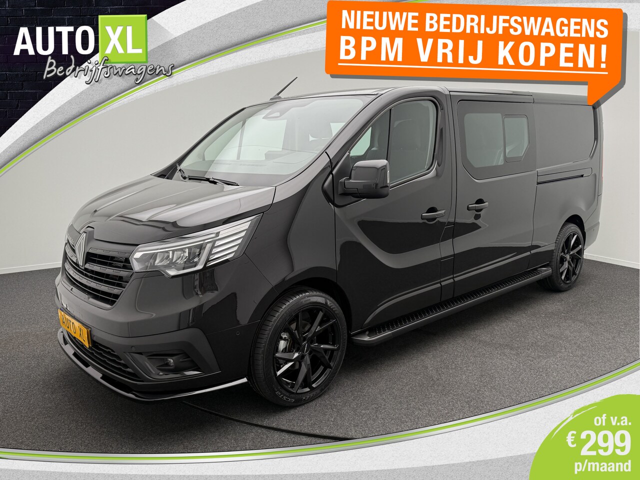 Renault Trafic - 2.0 Aut. 170 PK L2H1 DC RS-Line 5-Pers 2X Schuifdeur Camera Carplay - AutoWereld.nl