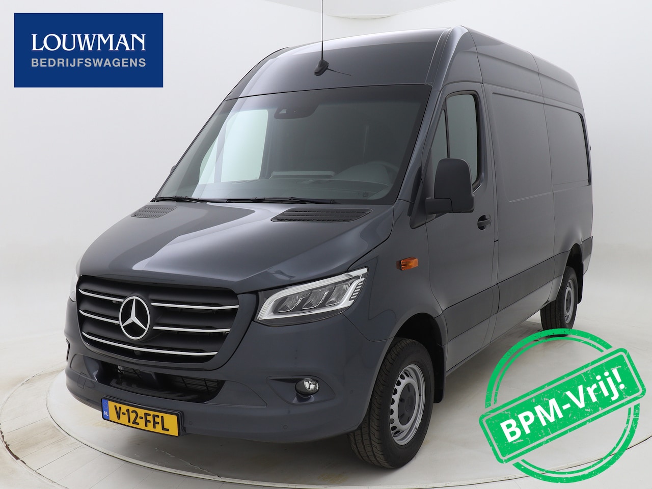 Mercedes-Benz Sprinter - 419 1.9 CDI 366 L2H2 9G-Automaat Nieuw BPM Vrij LED Navigatie Achteruitrijcamera - AutoWereld.nl