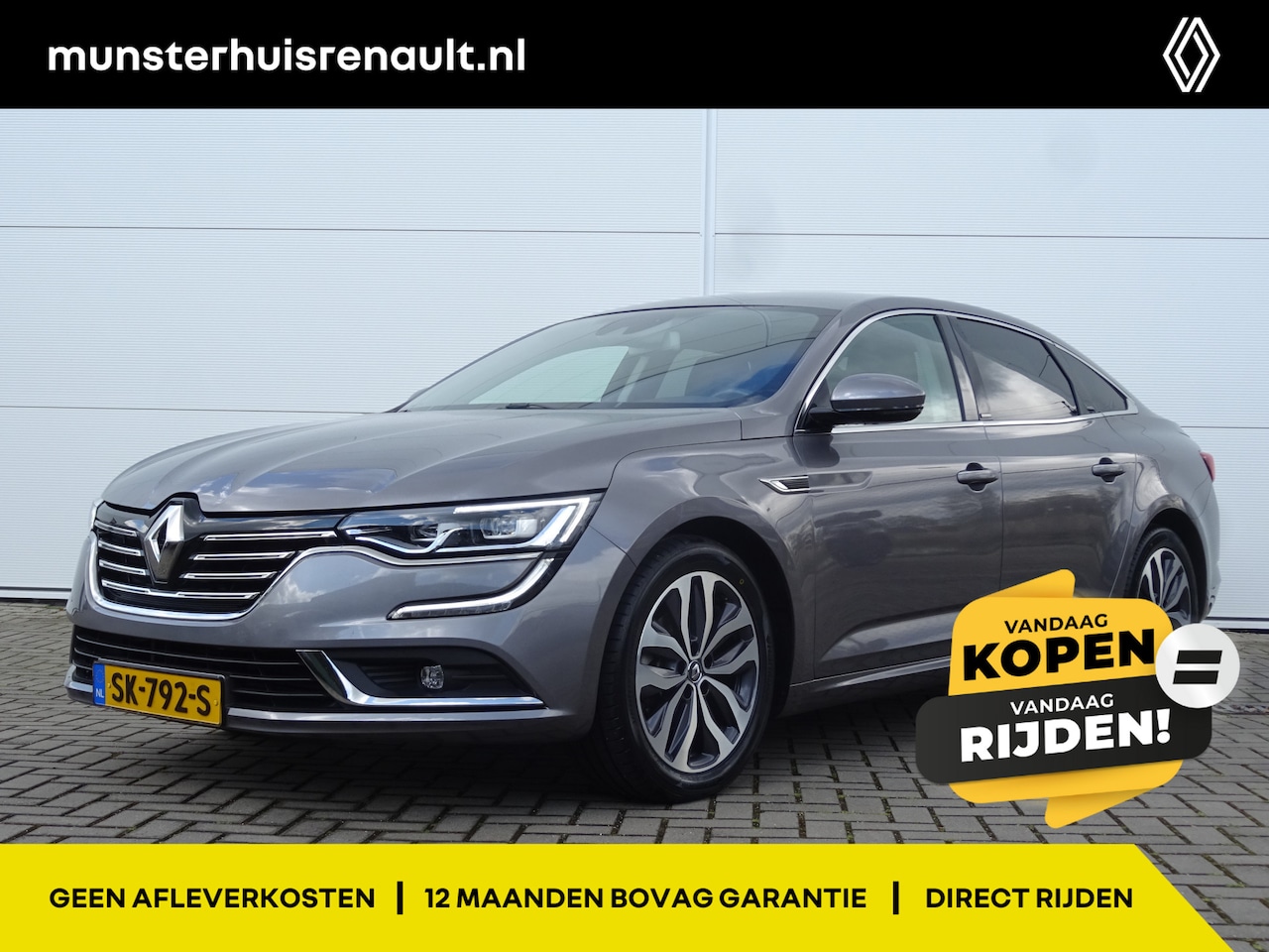 Renault Talisman - 1.5 dCi Intens *VANDAAG KOPEN = VANDAAG RIJDEN* 4 Control, Bose, 18"LMV, LED - AutoWereld.nl