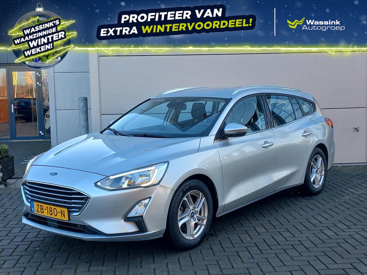 Ford Focus Wagon - 1.0T 100pk Edition Business | Airconditioning | Navigatie | LM-velgen | Apple/Carplay | NL - AutoWereld.nl