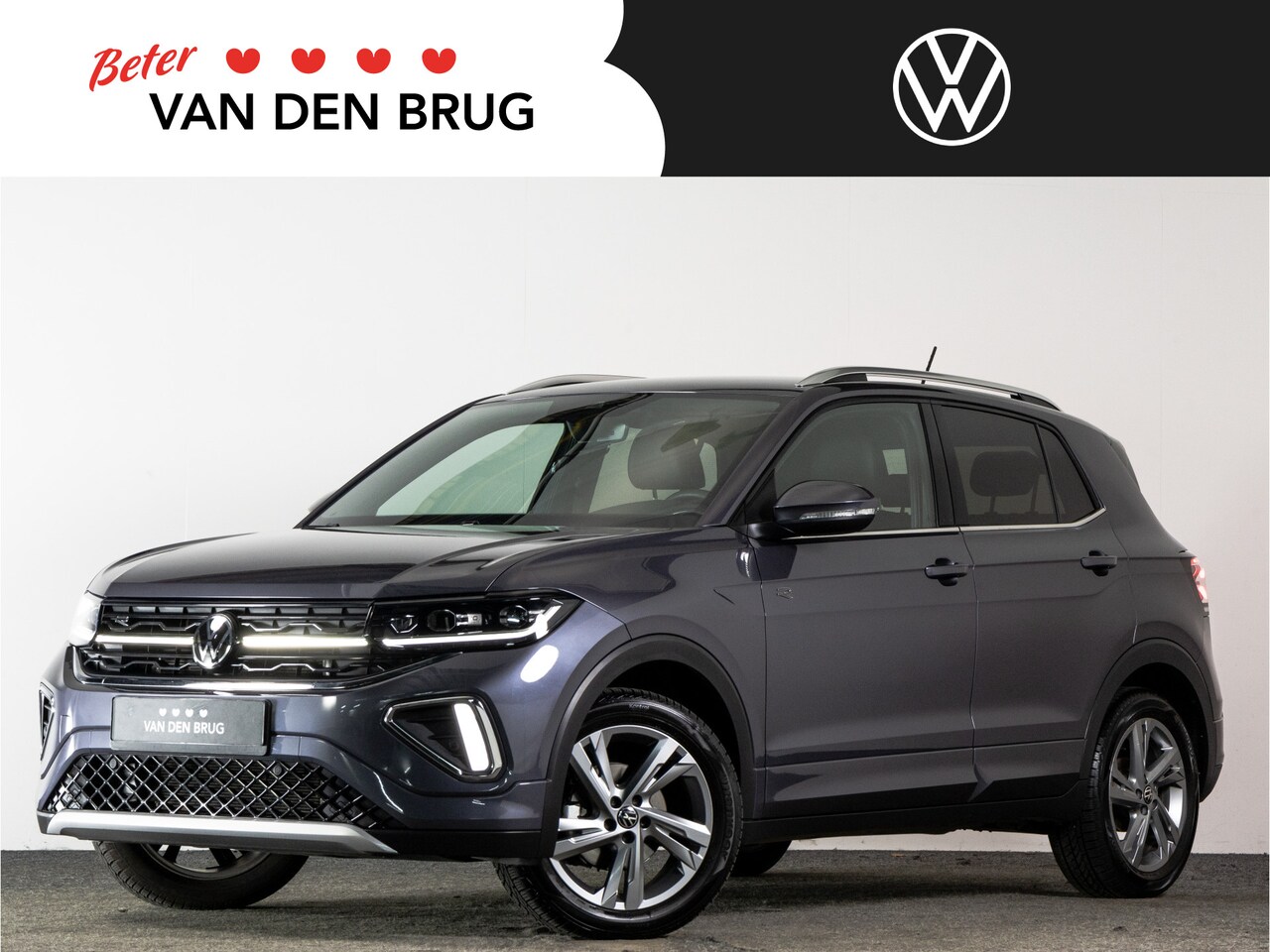 Volkswagen T-Cross - R-Line 1.0 TSI 115 pk AUTOMAAT | IQ-LED | Navigatie | Adaptieve cruise | Stoelverwarming | - AutoWereld.nl