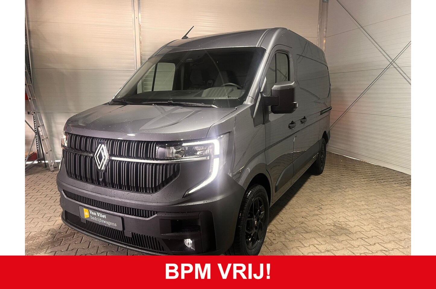 Renault Master - T35 2.0 dCi 170 L2H2 E06e Extra NIEUW MODEL VVB EDITION Dubbele schuifdeur ASHPALT GREY BV - AutoWereld.nl