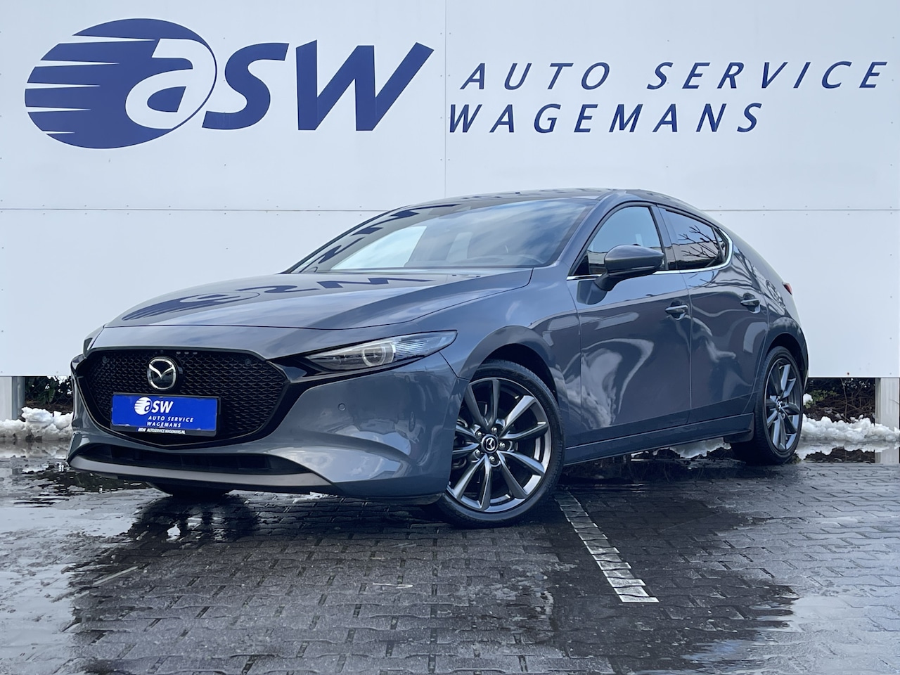 Mazda 3 - 2.0 e-SkyActiv-X 180 Luxury | Leder | 360 Camera | Memory | Bose Audio - AutoWereld.nl