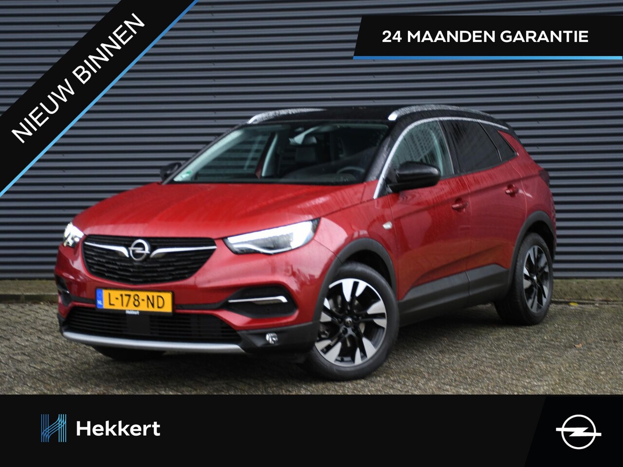 Opel Grandland X - Innovation 1.2 Turbo 130pk LEDER | 18''LM | STOELVERKOELING | PDC + 360° CAM. | DODE HOEK - AutoWereld.nl