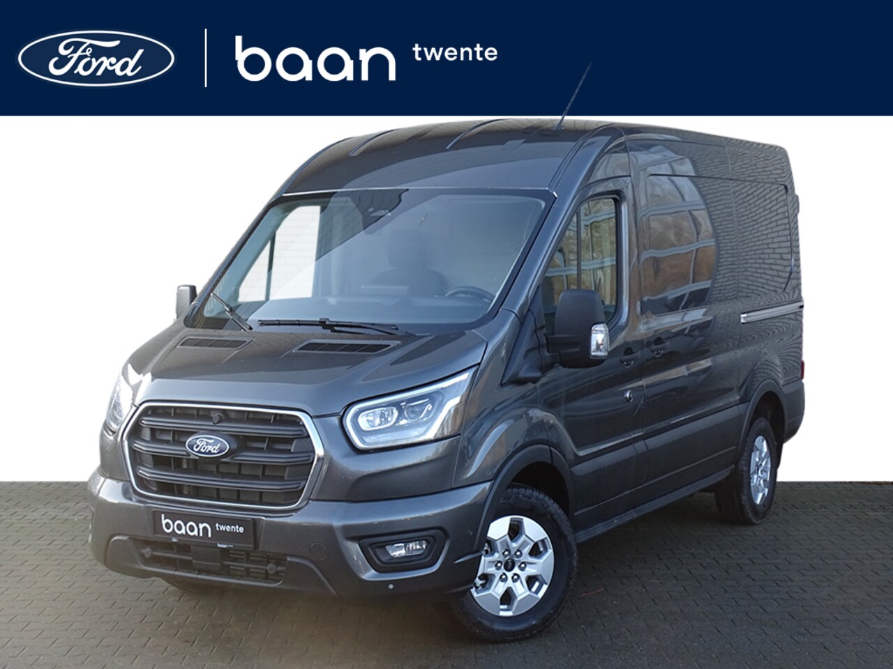 Ford Transit - L2H2 350 2.0 TDCI 165pk Limited | Trekhaak | Dubbele schuifdeur | Bijrijdersstoel | Stoel - AutoWereld.nl