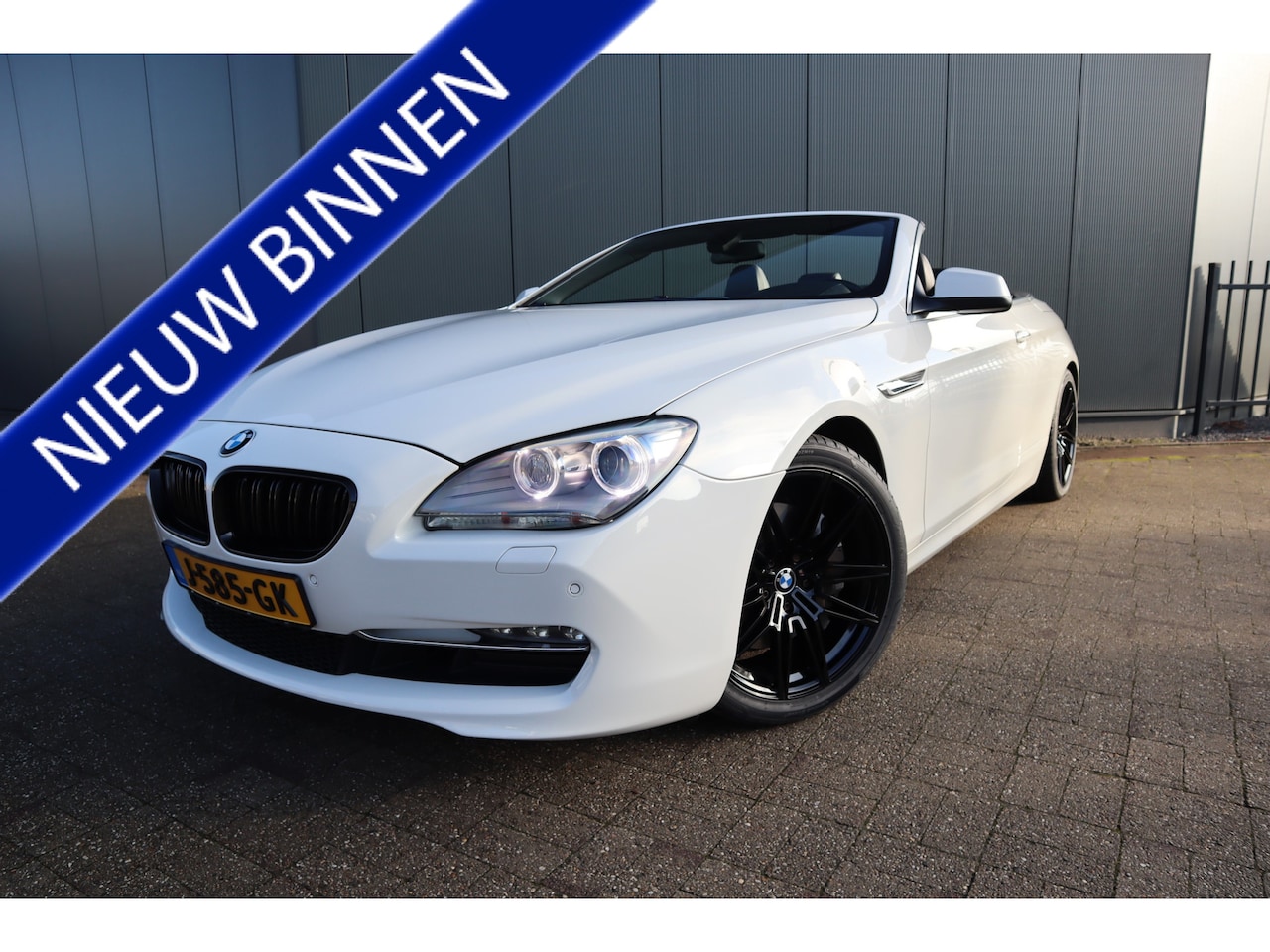 BMW 6-serie Cabrio - 640i High Executive Sportstoelen Dynamic Drive Active Besturing Etc. - AutoWereld.nl