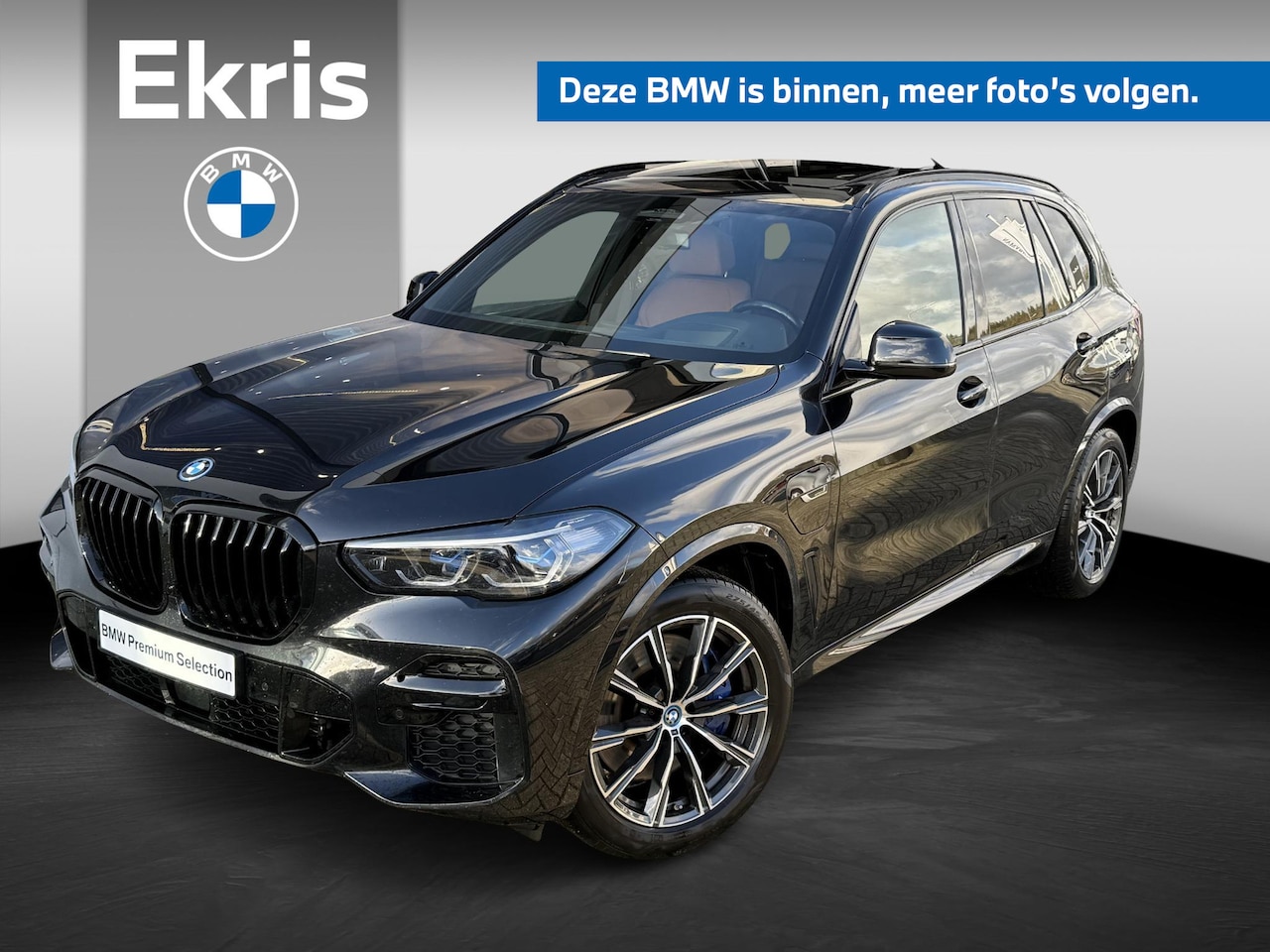 BMW X5 - xDrive45e M Sportpakket | High Executive | Glazen panoramadak | 20 inch LM M Ster-spaak Bi - AutoWereld.nl