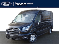 Ford Transit - L3H2 350 2.0 TDCI 165pk Limited | Trekhaak | Dubbele schuifdeur | Bijrijdersbank / Stoel