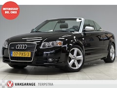 Audi A4 Cabriolet - 2.0 TFSI S-Line/ HISTORIE/ D-Riem Verv: 176.000 KM/ Facelift/ Trekhaak/ 200pk/ Windscherm/