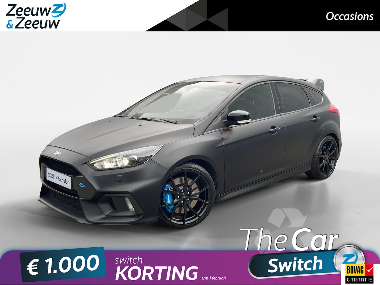 Ford Focus - 2.3 RS | Recaro sportstoelen | 19'' LM velgen  | Winterpack | Adaptieve koplampen | Androi - AutoWereld.nl