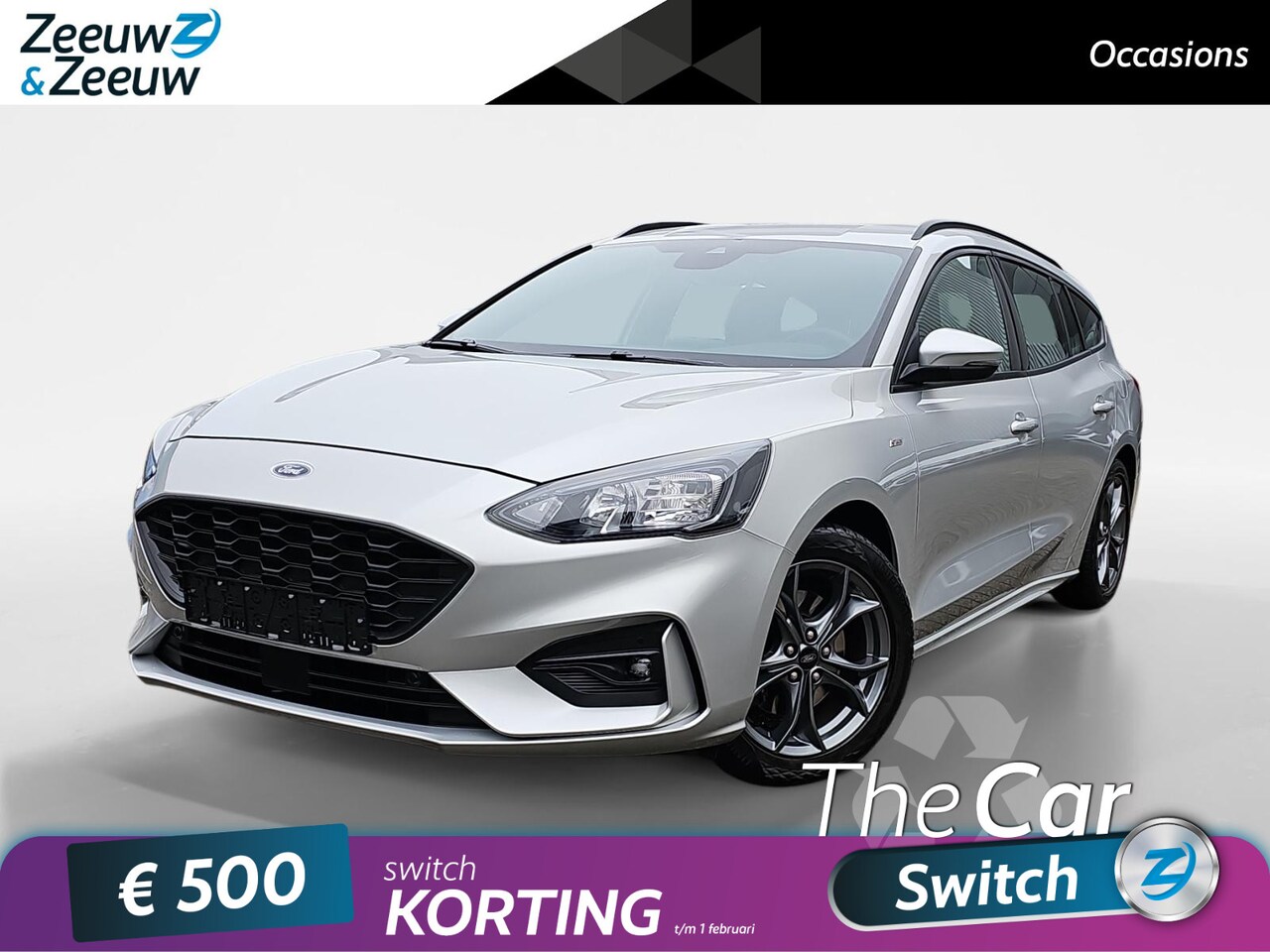 Ford Focus Wagon - 1.0 EcoBoost ST Line Business | Winterpack | Navigatie | Cruise Control | Apple Carplay/An - AutoWereld.nl