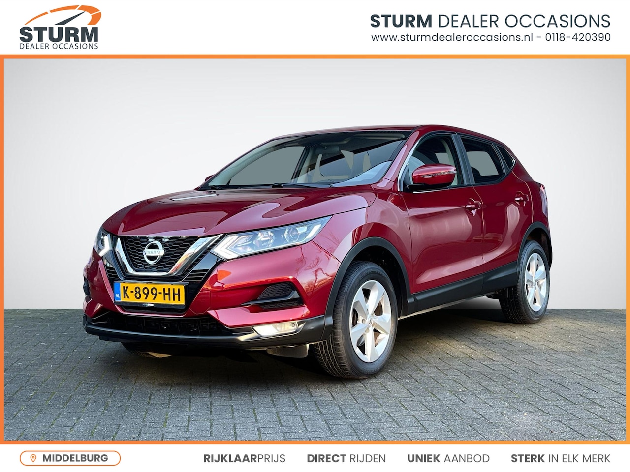 Nissan Qashqai - 1.3 DIG-T Acces Edition | Trekhaak | Apple Carplay/Android Auto | Camera | Cruise & Climat - AutoWereld.nl